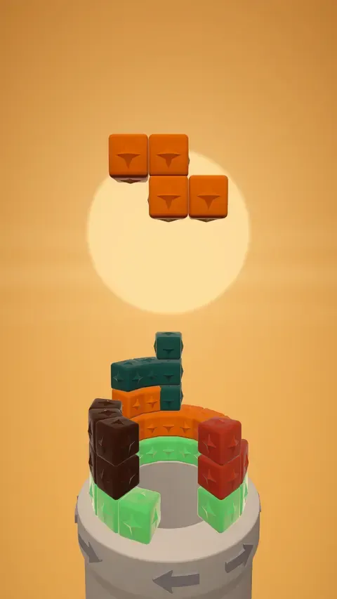 Tower Blast! Dunes theme gameplay