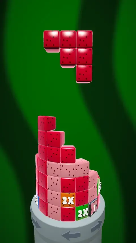 Tower Blast! Melon theme gameplay